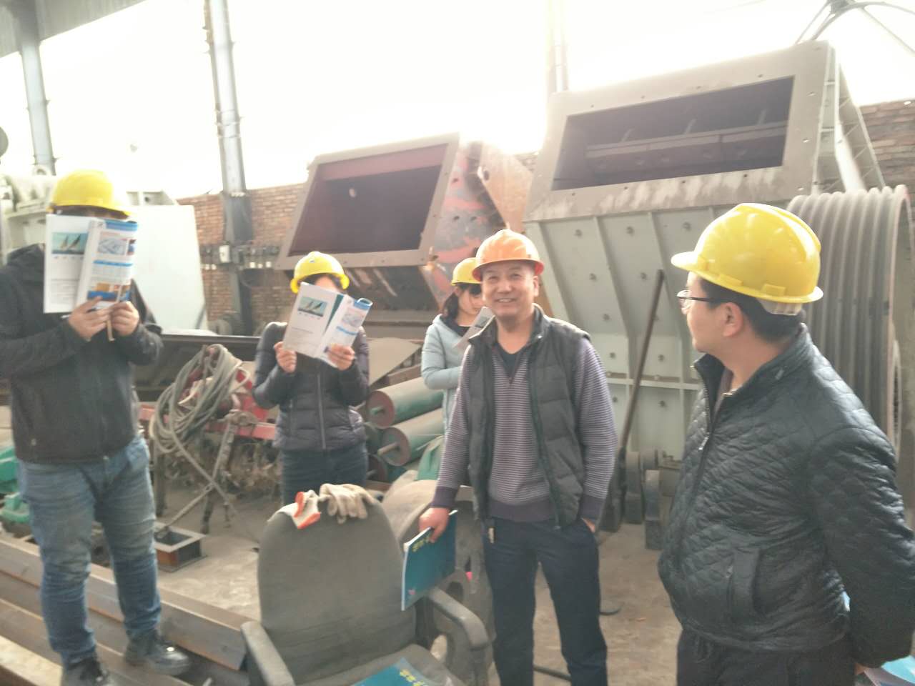 河南眾誠機械有限公司產品知識培訓中。。。